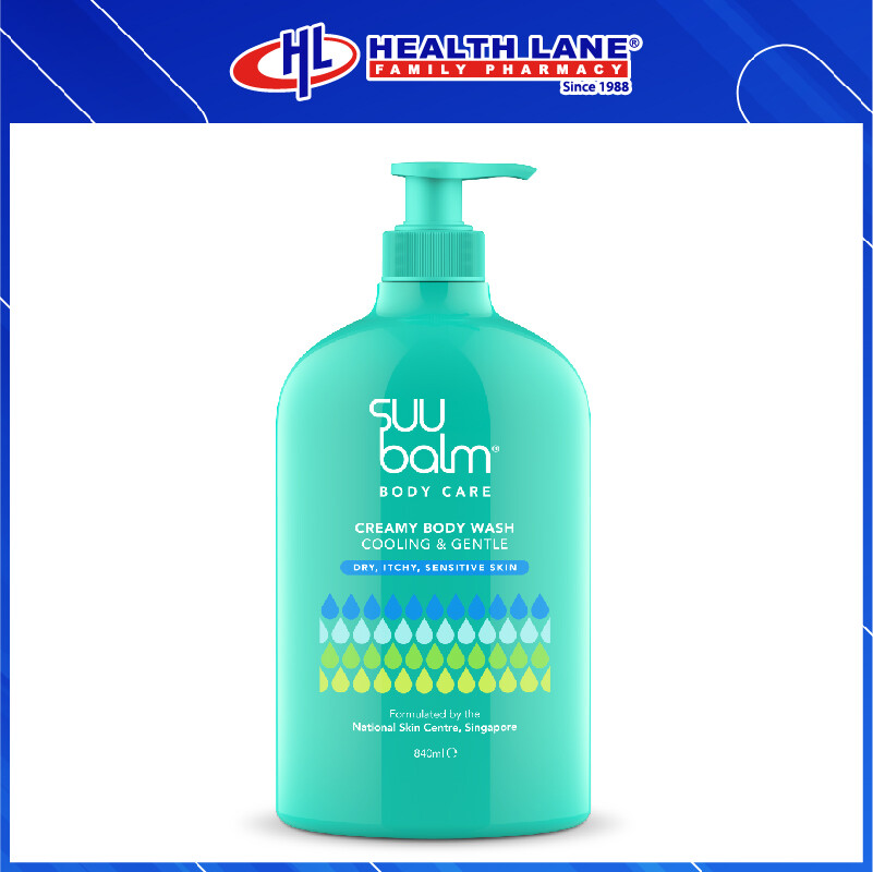 SUU BALM DUAL COOLING & MOISTURISING CREAM BODY WASH (840ML)